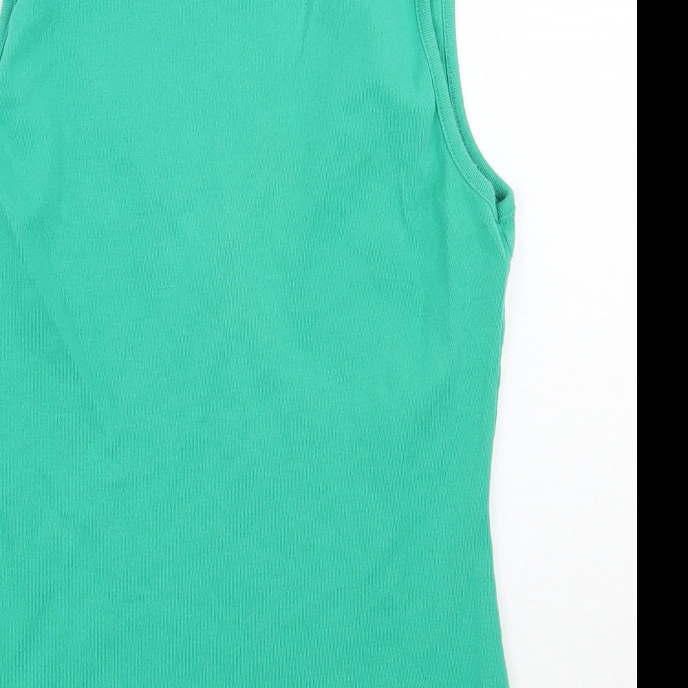 Dorothy Perkins Womens Green   Basic T-Shirt Size 14