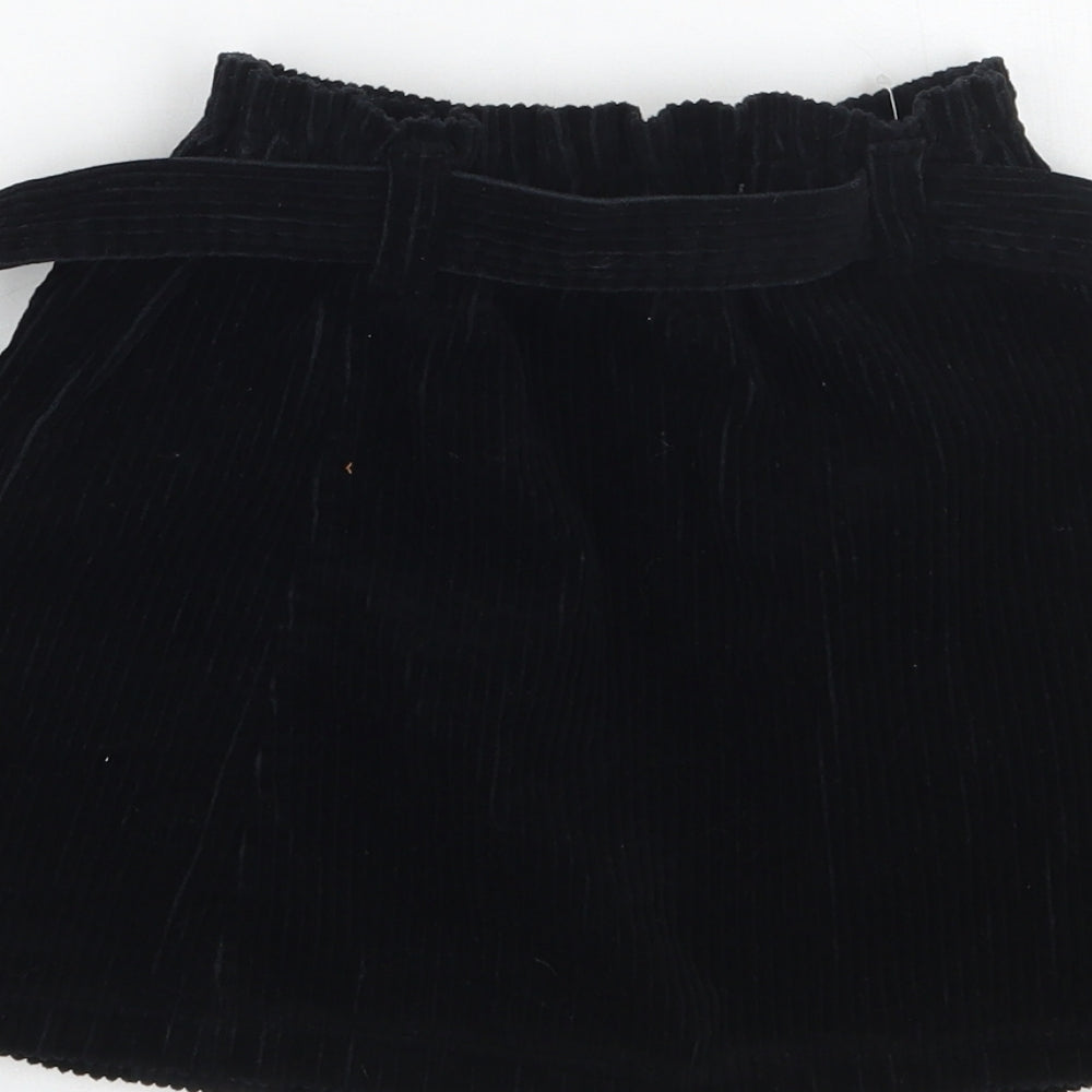 NEXT Girls Black   A-Line Skirt Size 6 Years