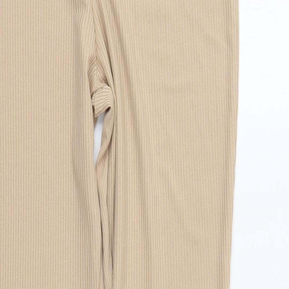 Misspap Womens Beige   Trousers  Size 8 L31 in