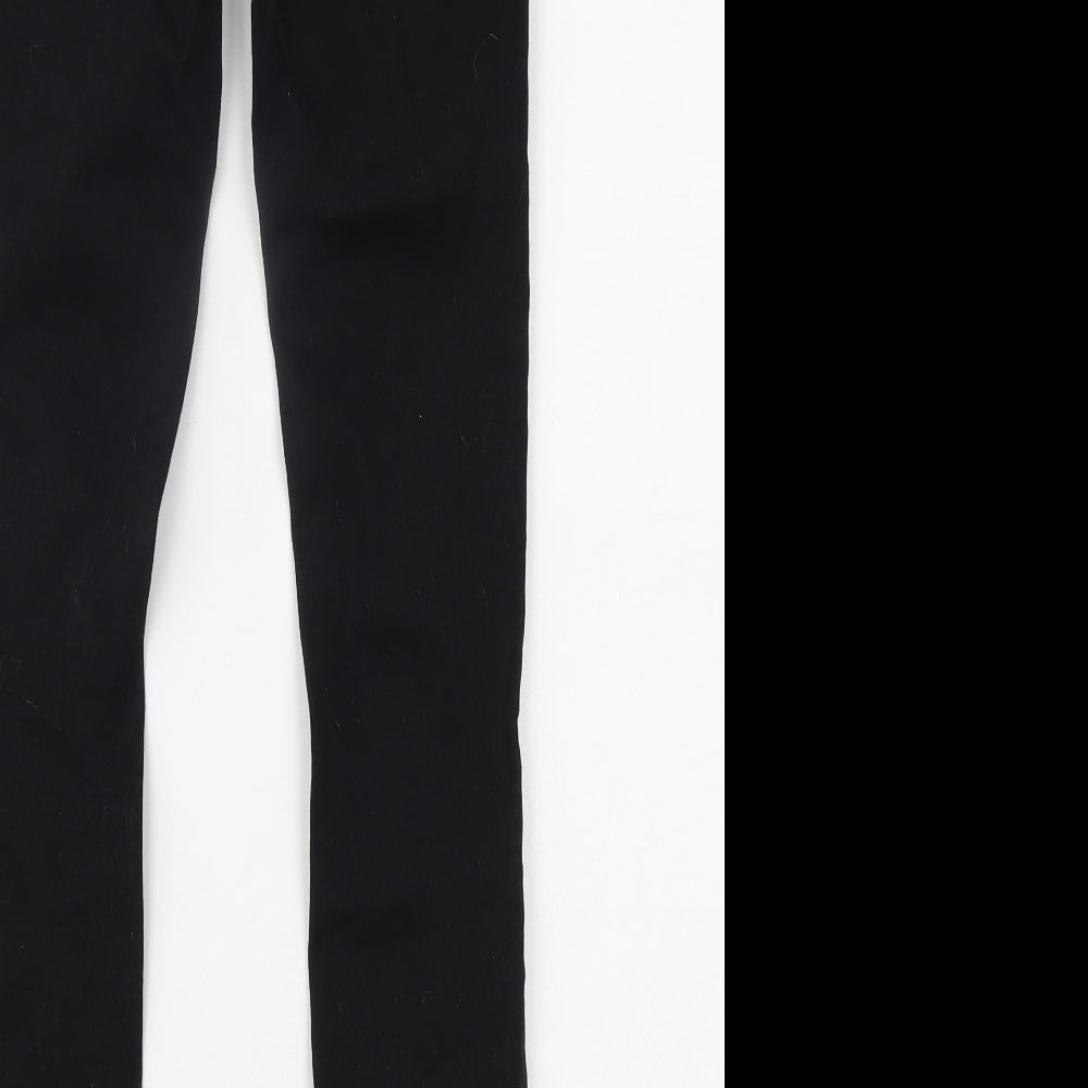 Primark Womens Black  Denim Skinny Jeans Size 8 L27.5 in