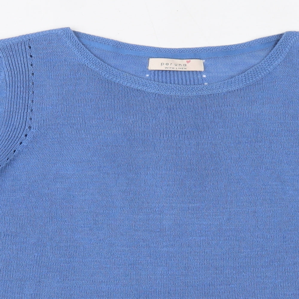 Marks and Spencer Womens Blue   Basic Blouse Size 14