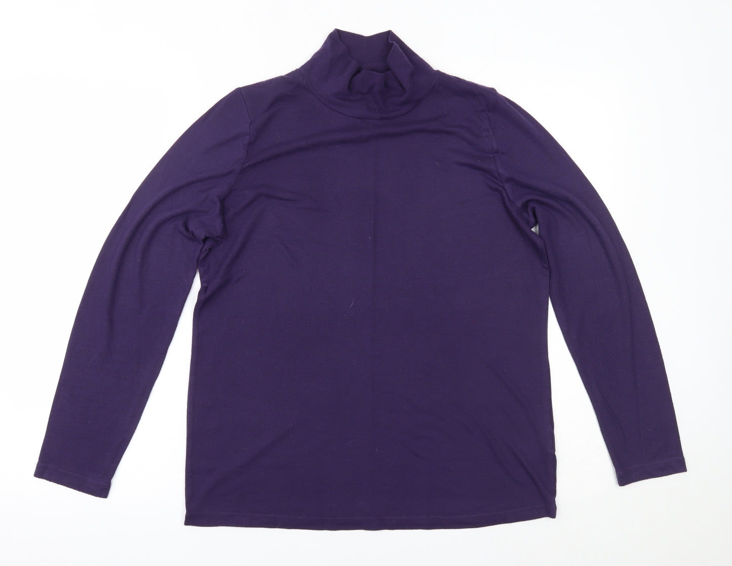 Marks and Spencer Womens Purple   Basic Blouse Size 16