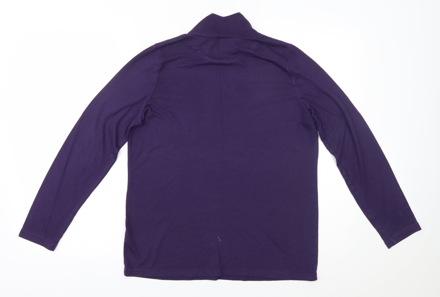 Marks and Spencer Womens Purple   Basic Blouse Size 16