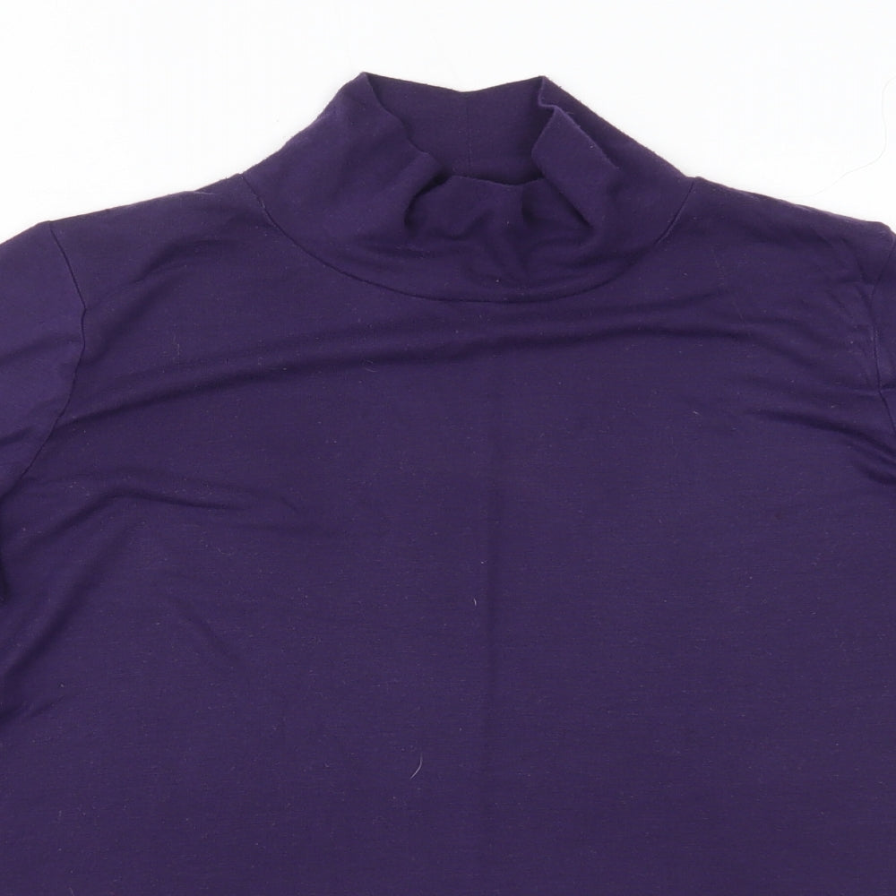 Marks and Spencer Womens Purple   Basic Blouse Size 16