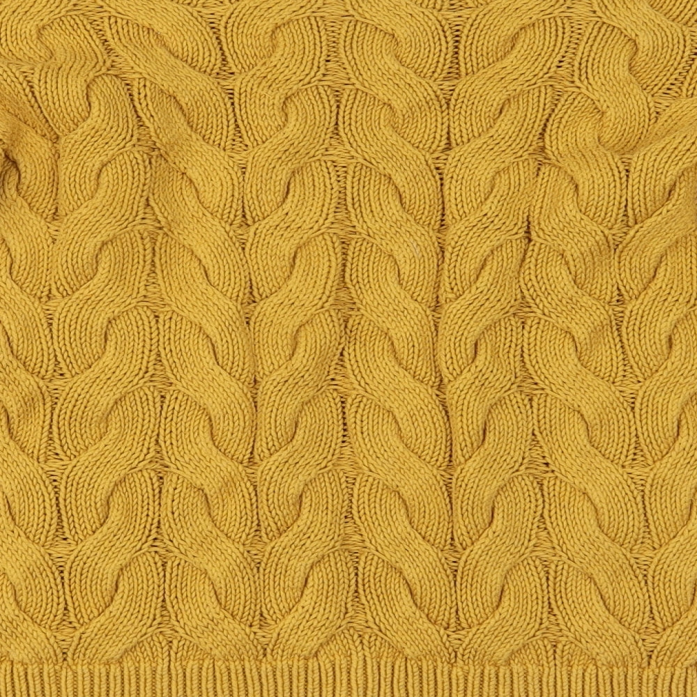 NEXT Womens Yellow   Pullover Jumper Size S