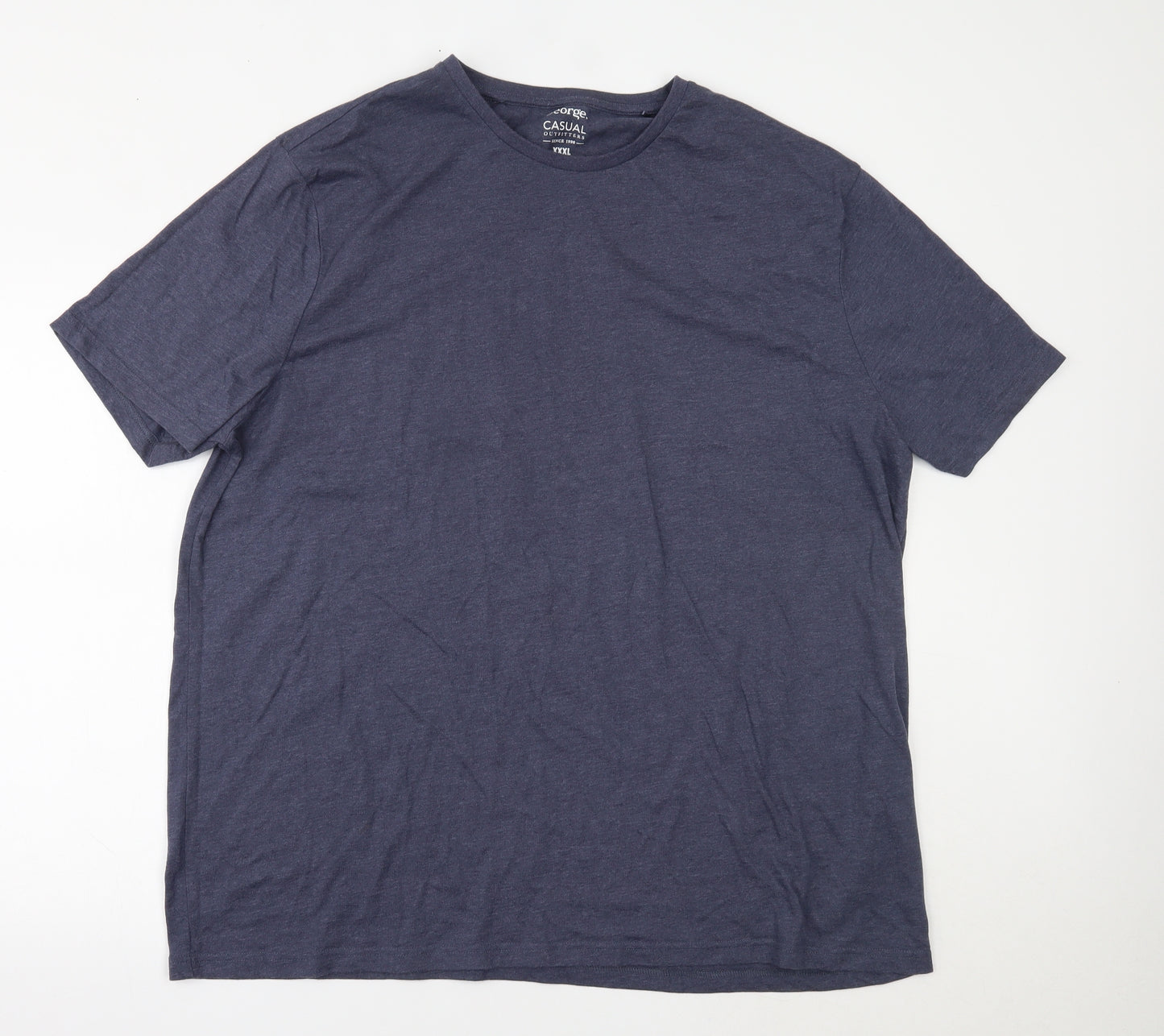George Mens Blue    T-Shirt Size 3XL