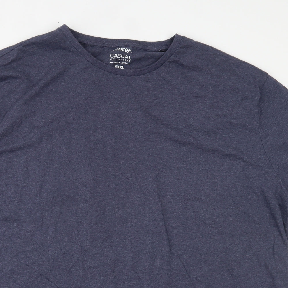 George Mens Blue    T-Shirt Size 3XL