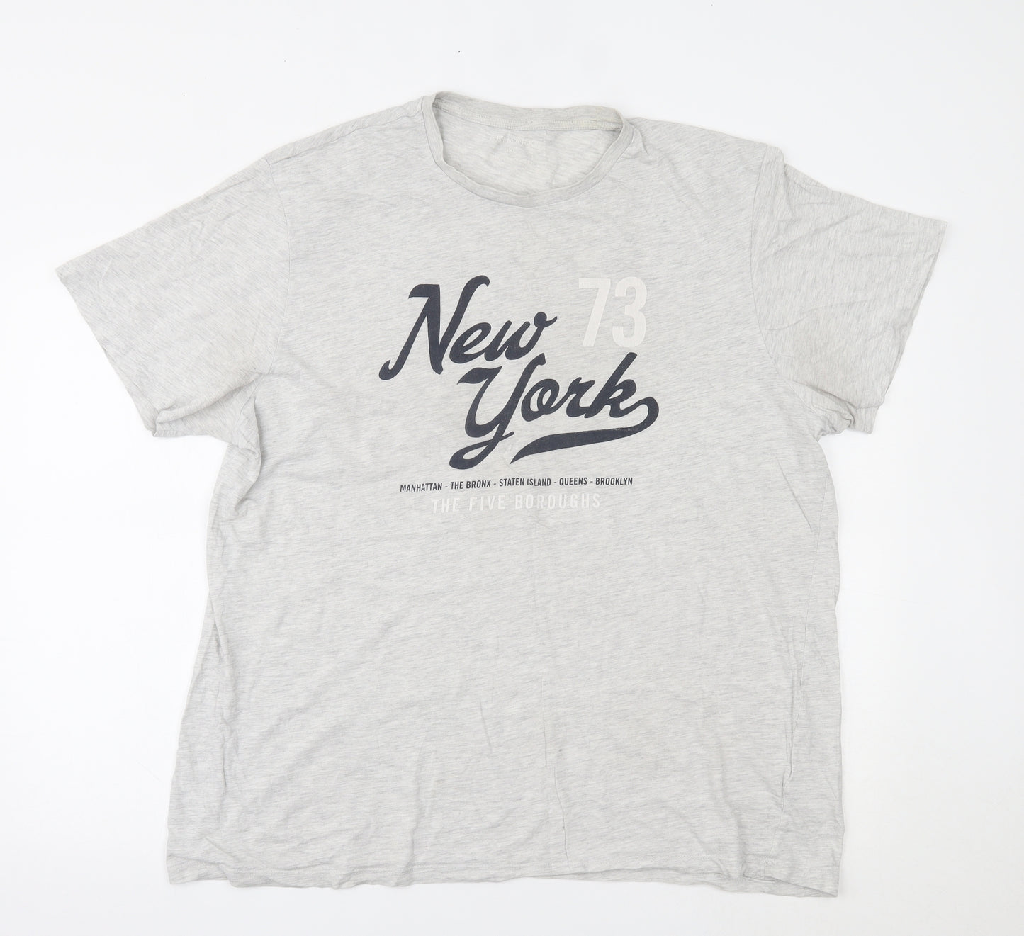 Primark Mens Grey    T-Shirt Size 3XL