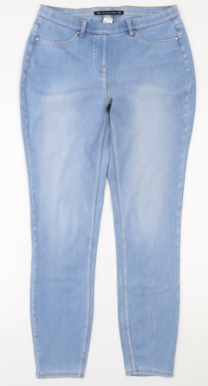 NEXT Womens Blue Denim Jegging Jeans Size S L28 in
