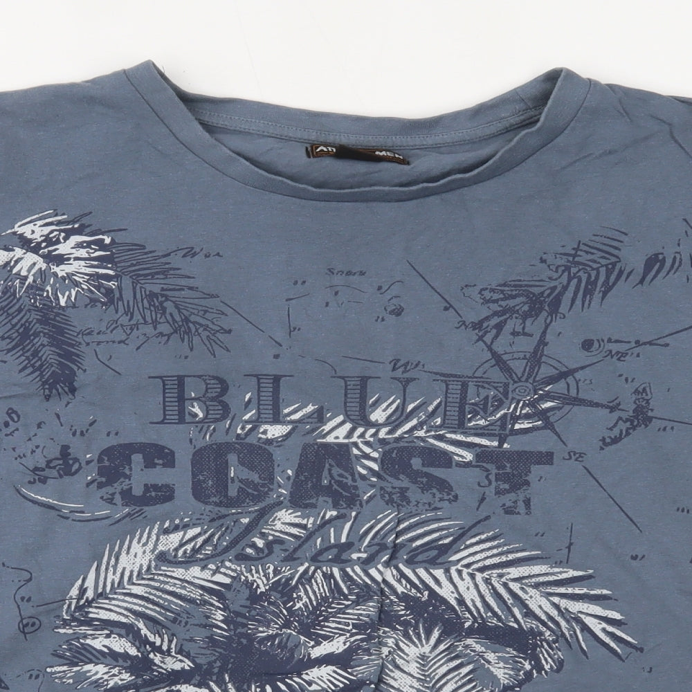 atlasformen Mens Blue    T-Shirt Size 3XL