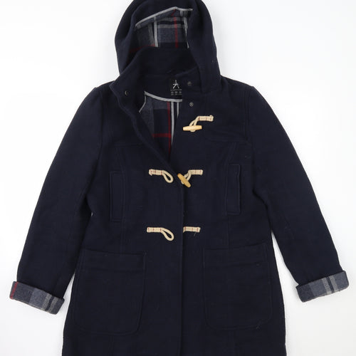 Primark Womens Blue   Overcoat Coat Size 14