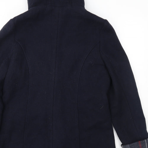 Primark Womens Blue   Overcoat Coat Size 14
