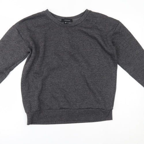 Primark Womens Grey   Pullover Sweatshirt Size 8