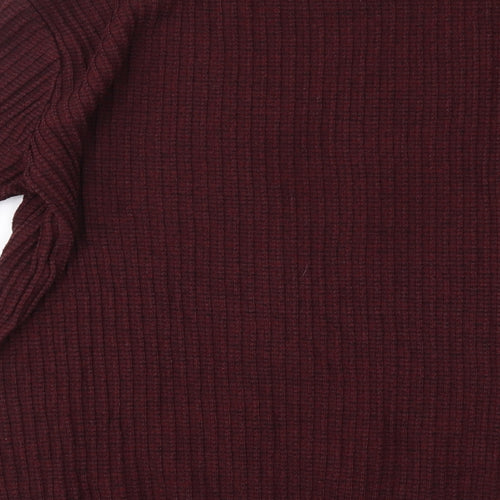 River Island Mens Red   Pullover Jumper Size L