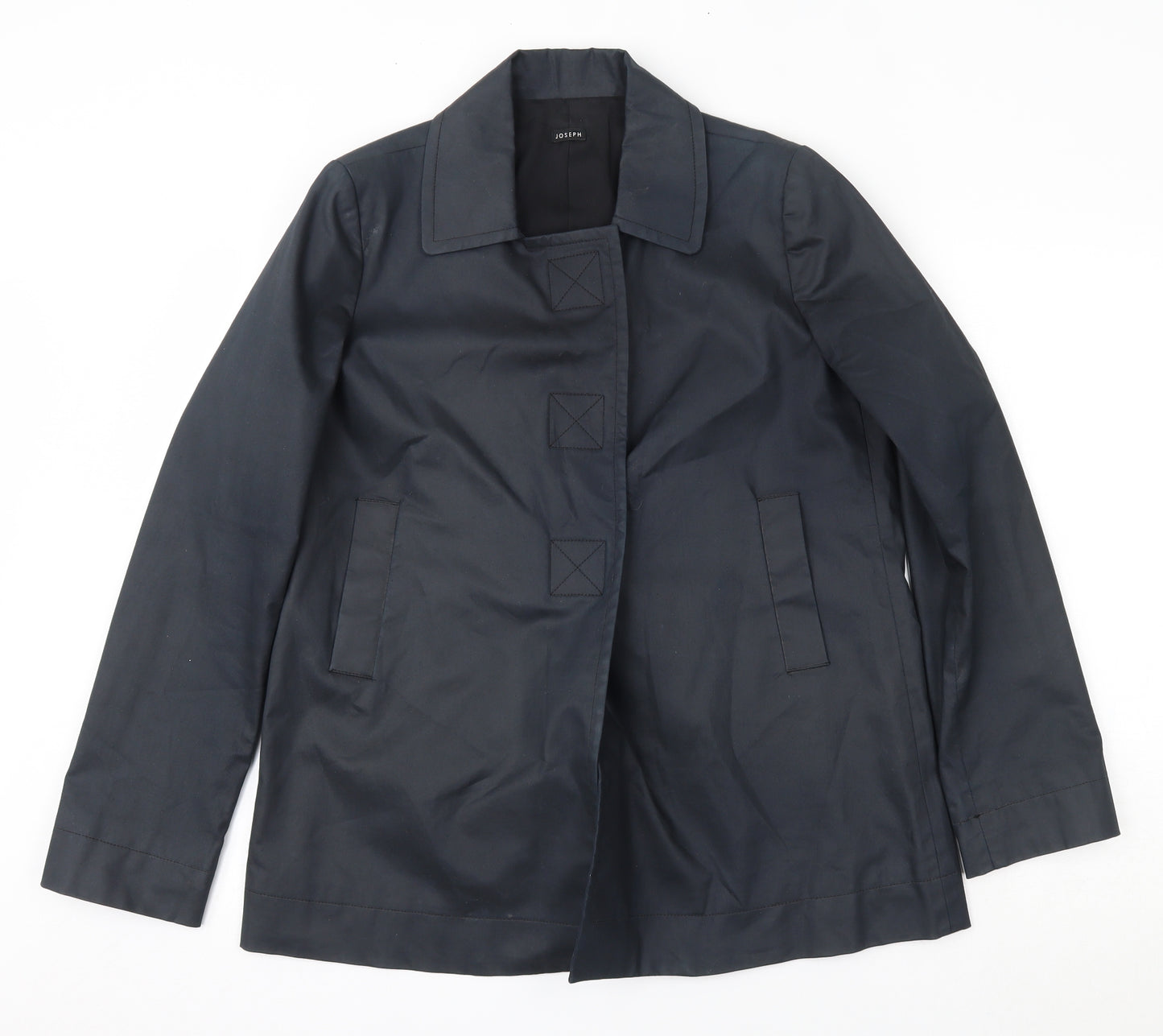 Joseph Mens Blue   Overcoat Coat Size 40