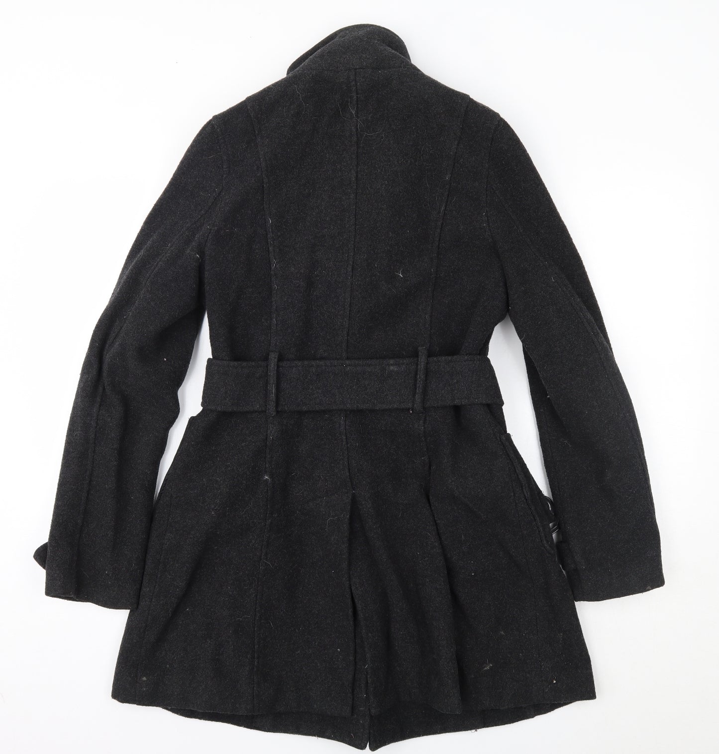 Primark Womens Grey   Overcoat Coat Size 10