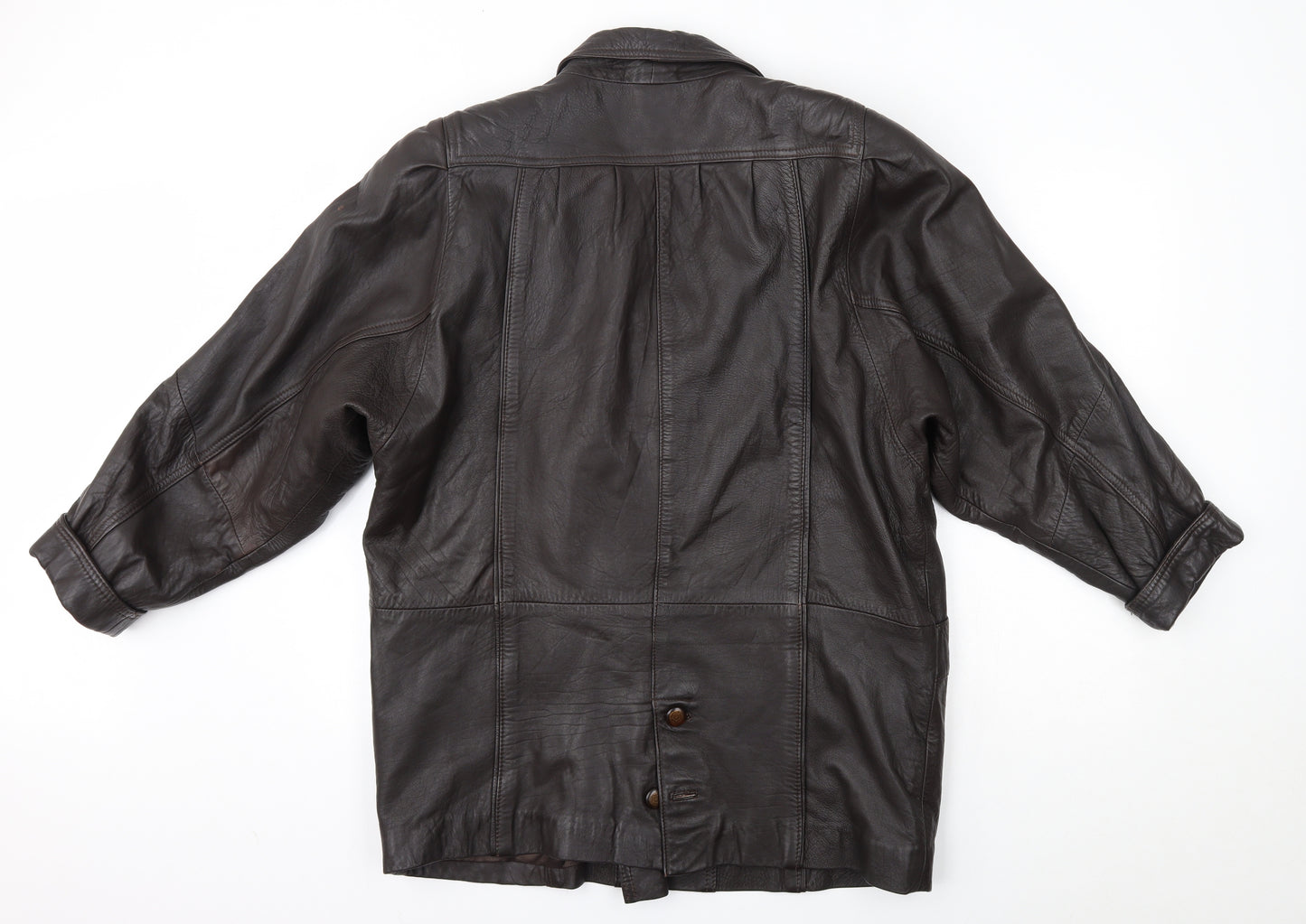 Preworn Mens Brown   Overcoat Coat Size M