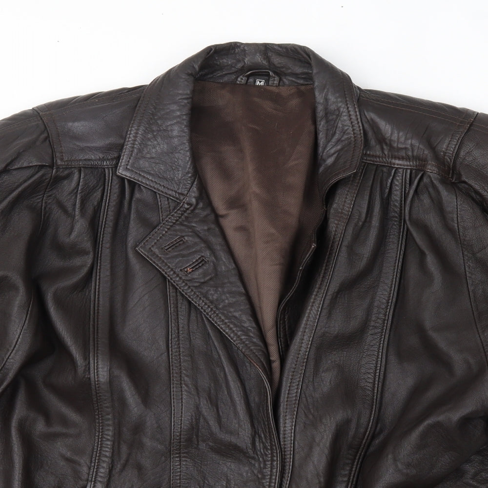 Preworn Mens Brown   Overcoat Coat Size M