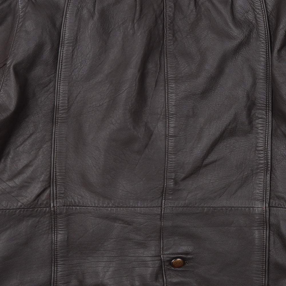 Preworn Mens Brown   Overcoat Coat Size M