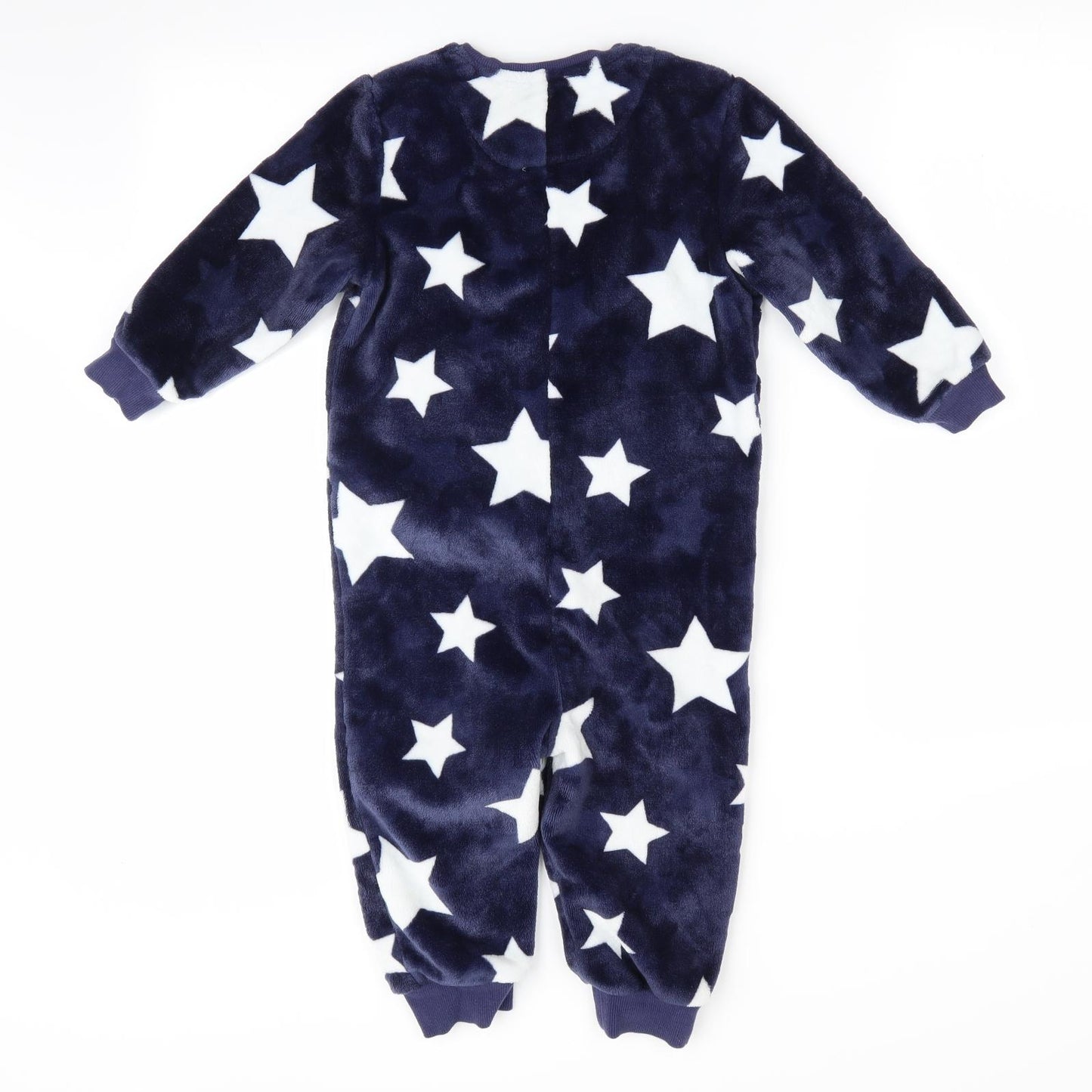 NEXT Boys Blue Geometric   One Piece Size 2-3 Years  - Star print