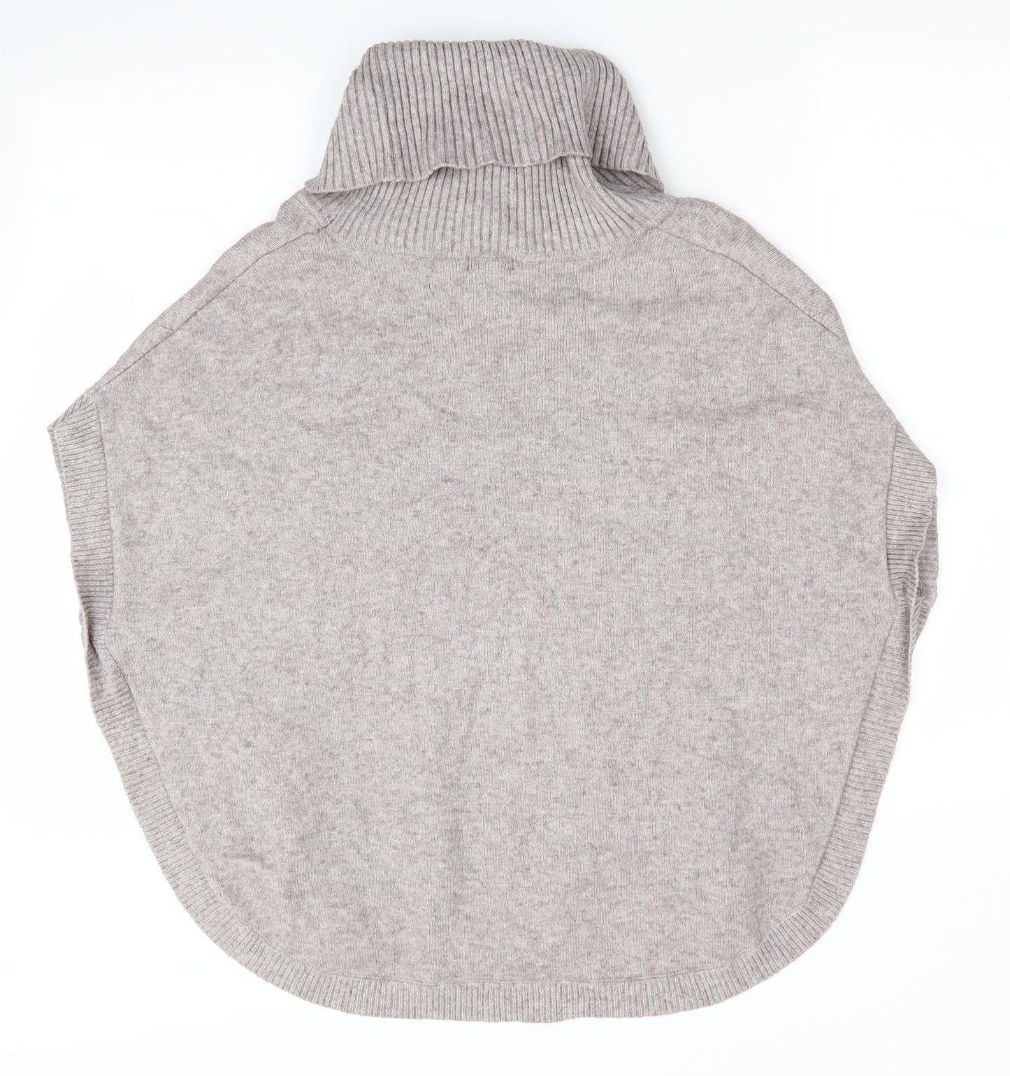 Sisters Womens Grey   Pullover Jumper Size S  - Poncho Style Jumper Vented sides