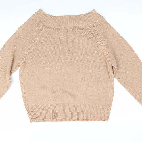 Pep & Co Womens Brown   Pullover Jumper Size M