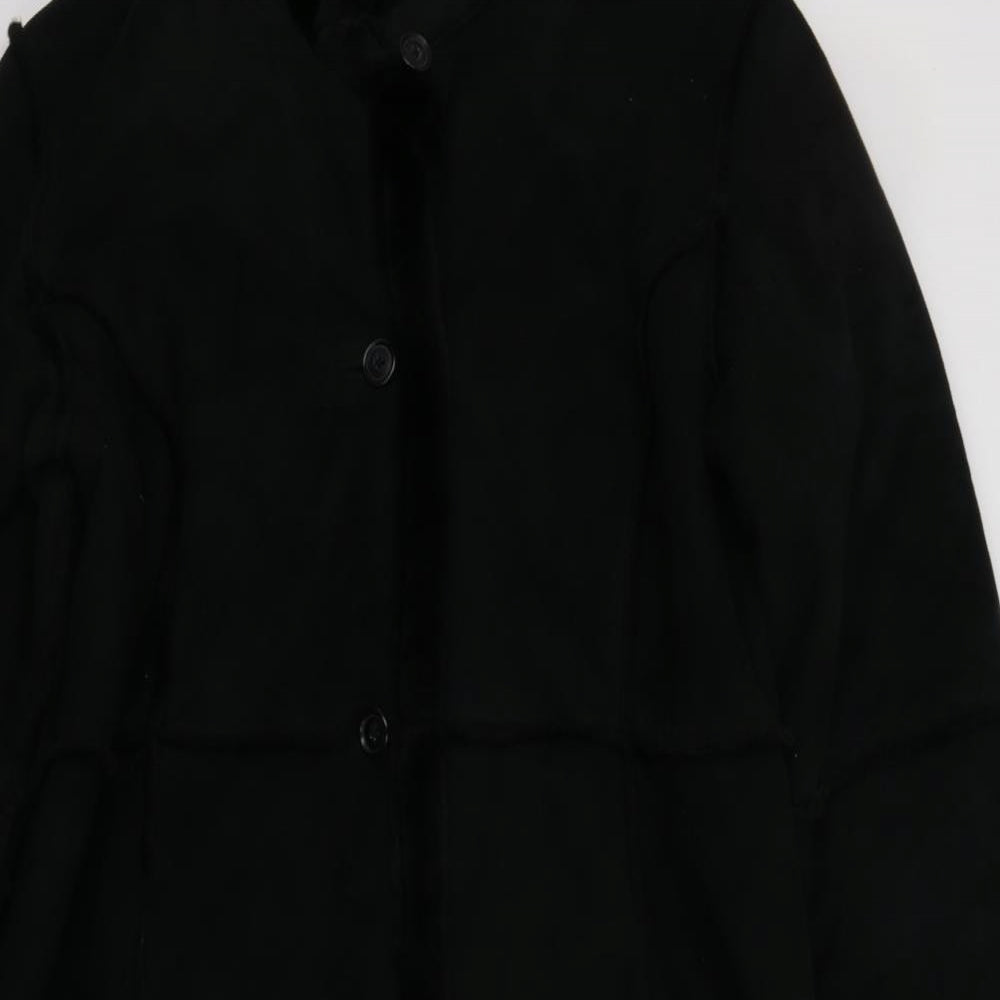Centigrade Womens Black   Overcoat Coat Size L