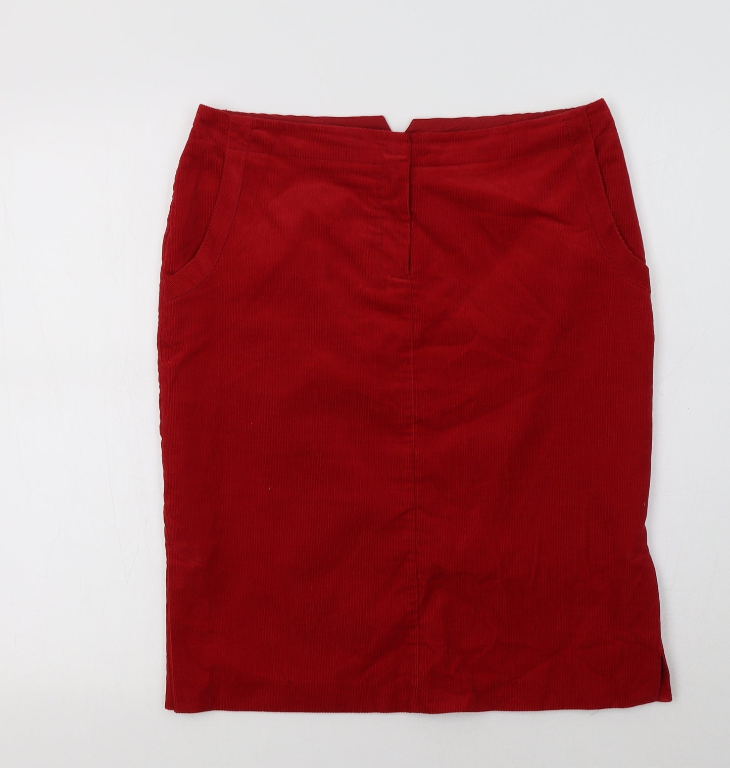 MNG Womens Red   Straight & Pencil Skirt Size 12