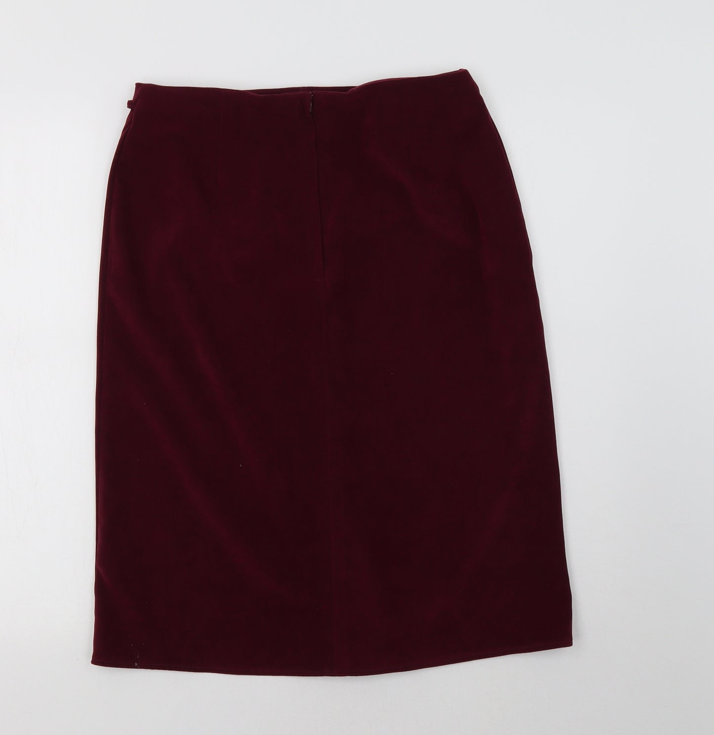 Topshop Womens Purple   Straight & Pencil Skirt Size 12