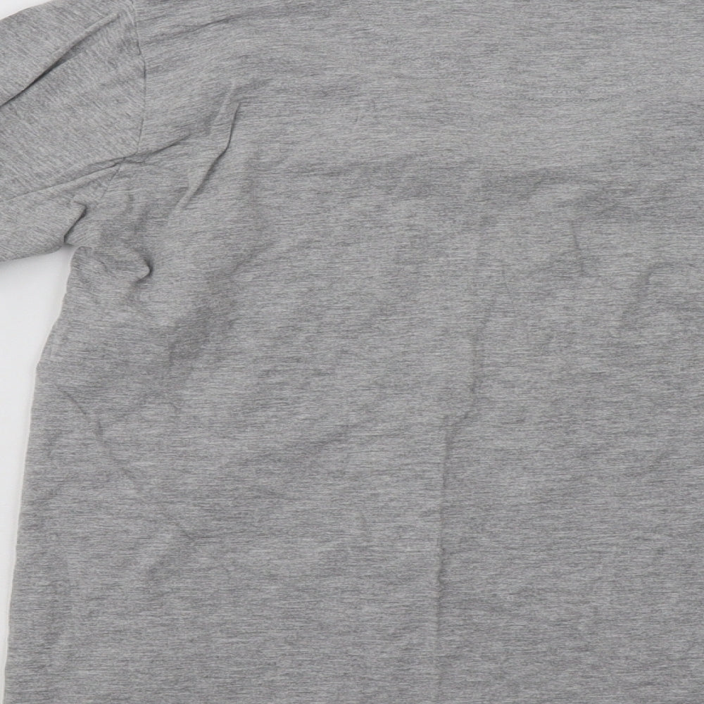Red Herring Boys Grey   Basic T-Shirt Size 13 Years