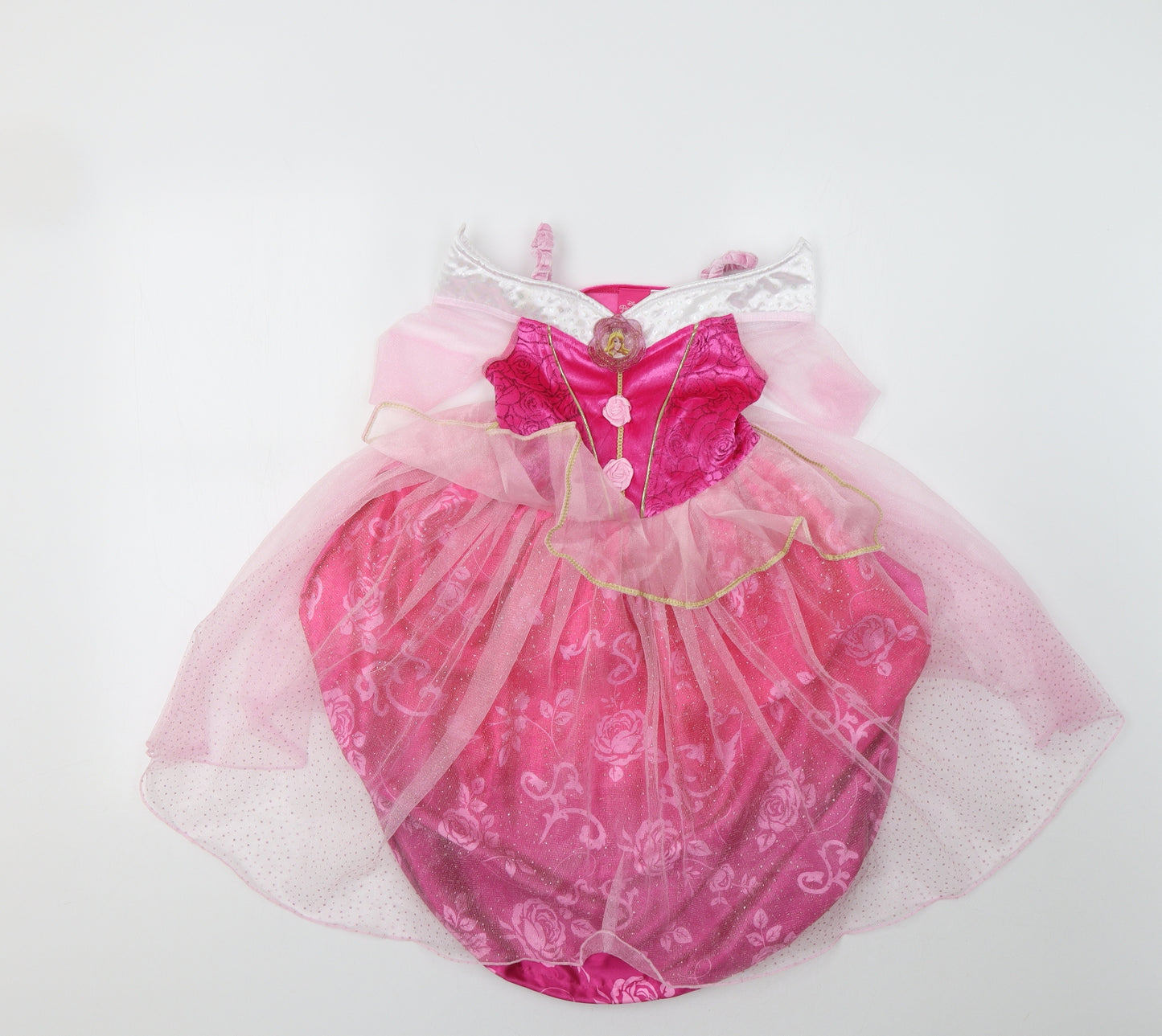 Disney Princess Girls Pink   Ball Gown  Size 3-4 Years