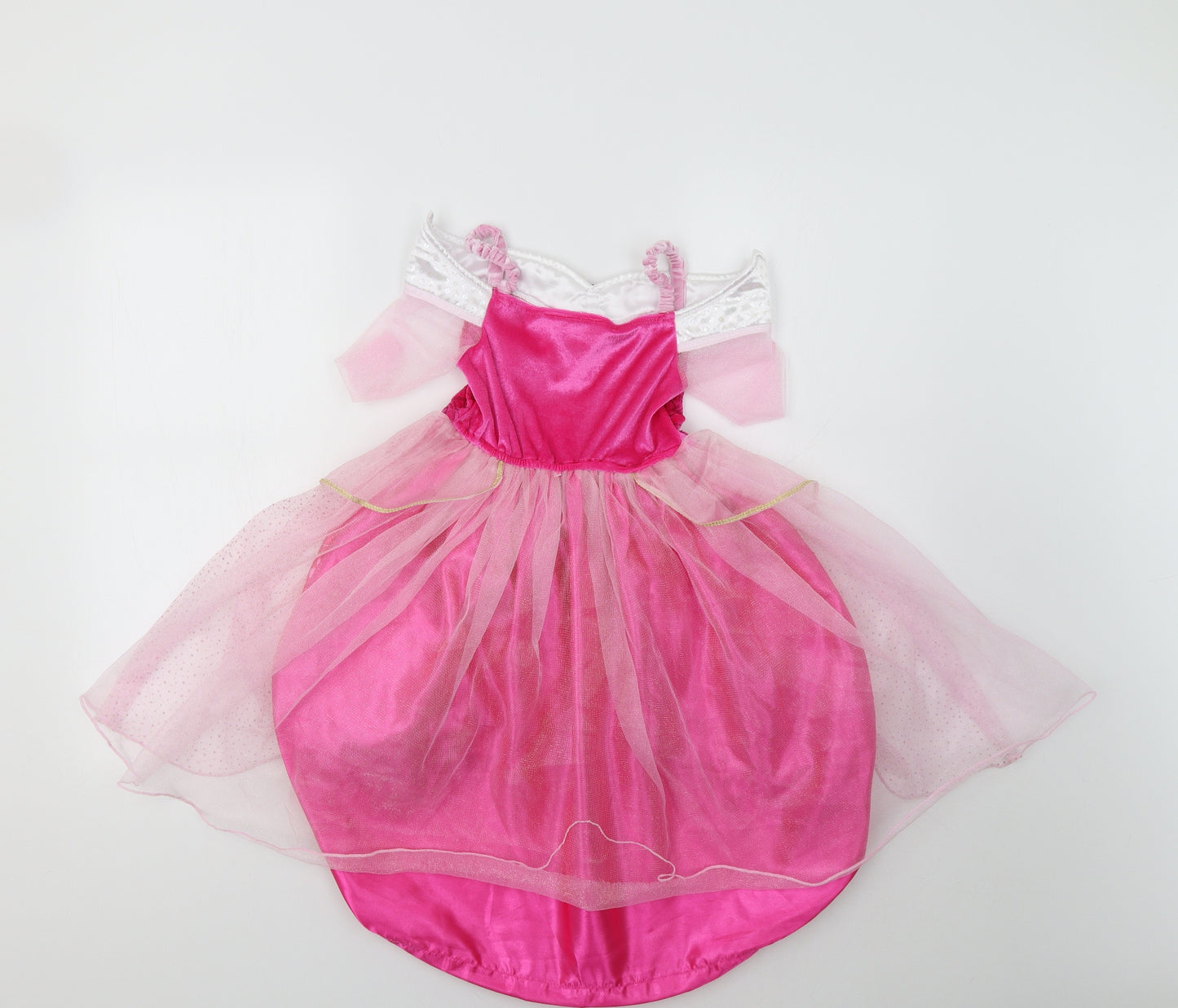 Disney Princess Girls Pink   Ball Gown  Size 3-4 Years
