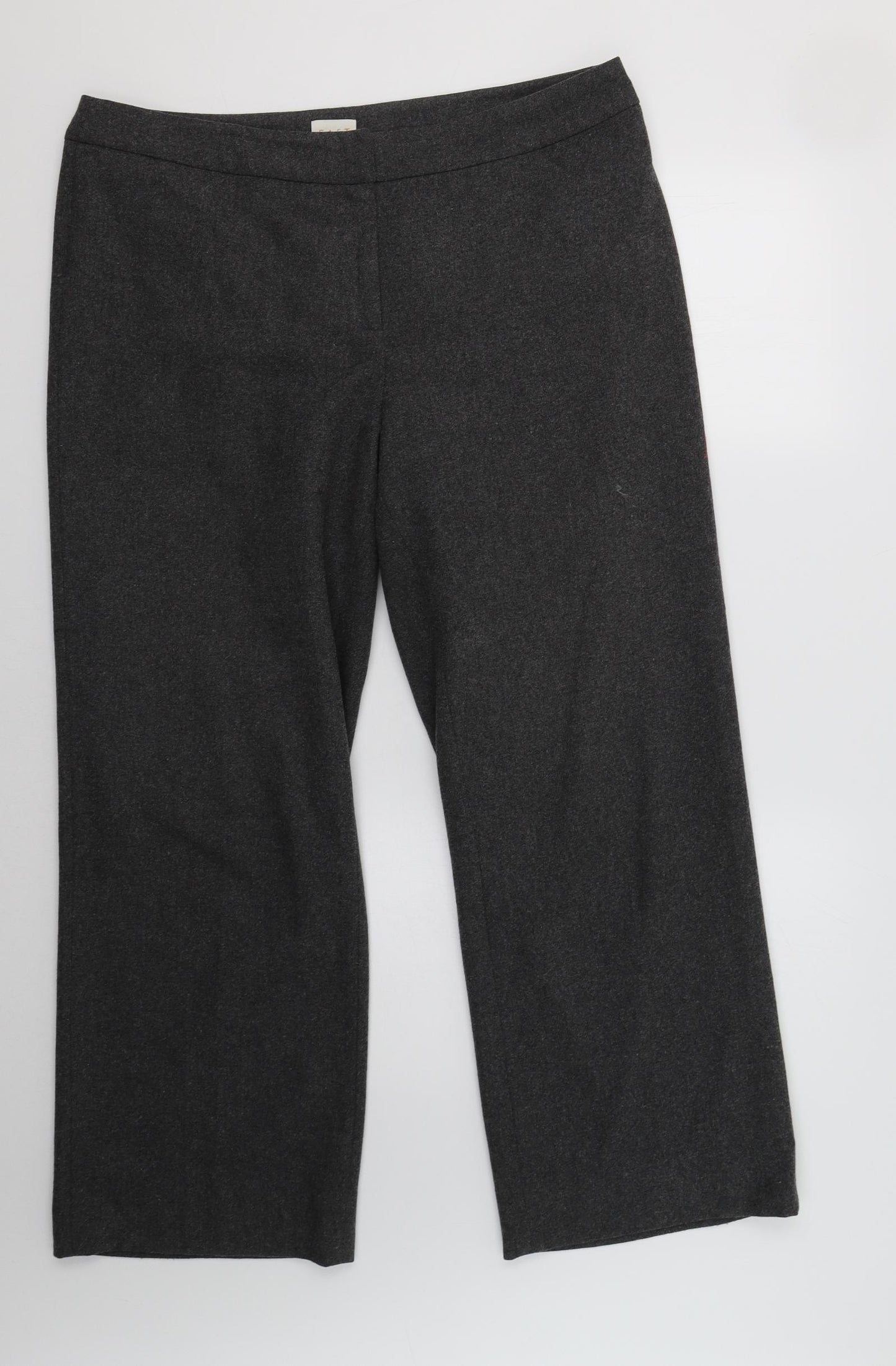 EAST Womens Grey   Dress Pants Trousers Size 16 L29 in