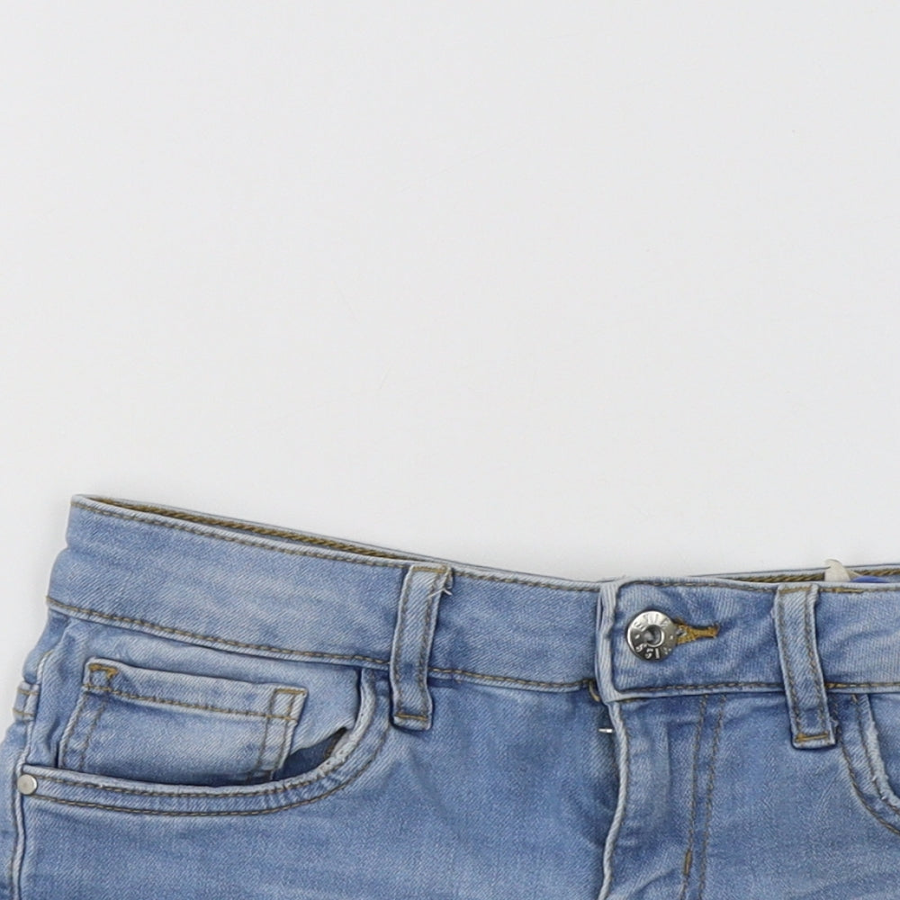 Denim 365 Girls Blue   Hot Pants Shorts Size 11-12 Years