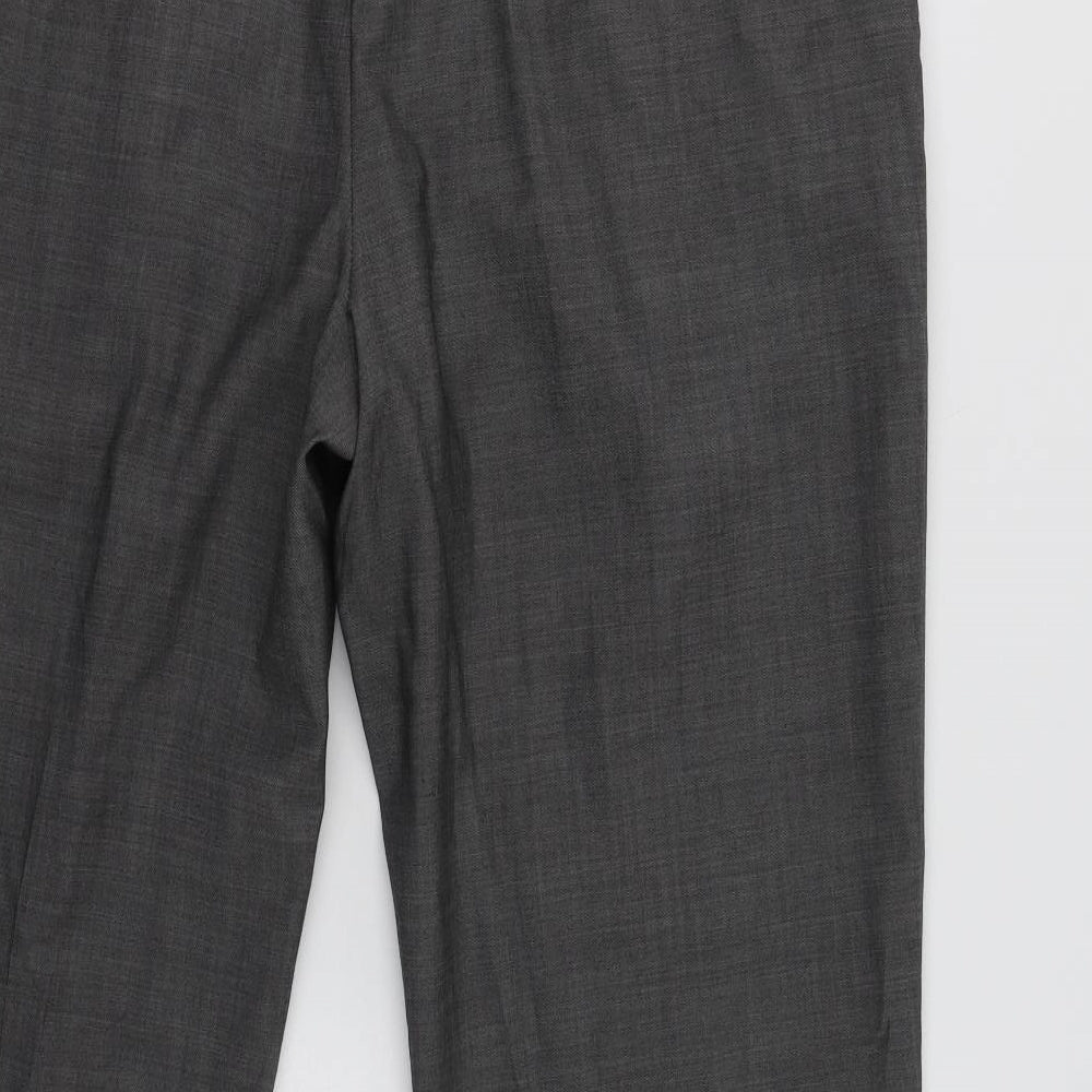 M&S Mens Grey   Dress Pants Trousers Size 40 L29 in