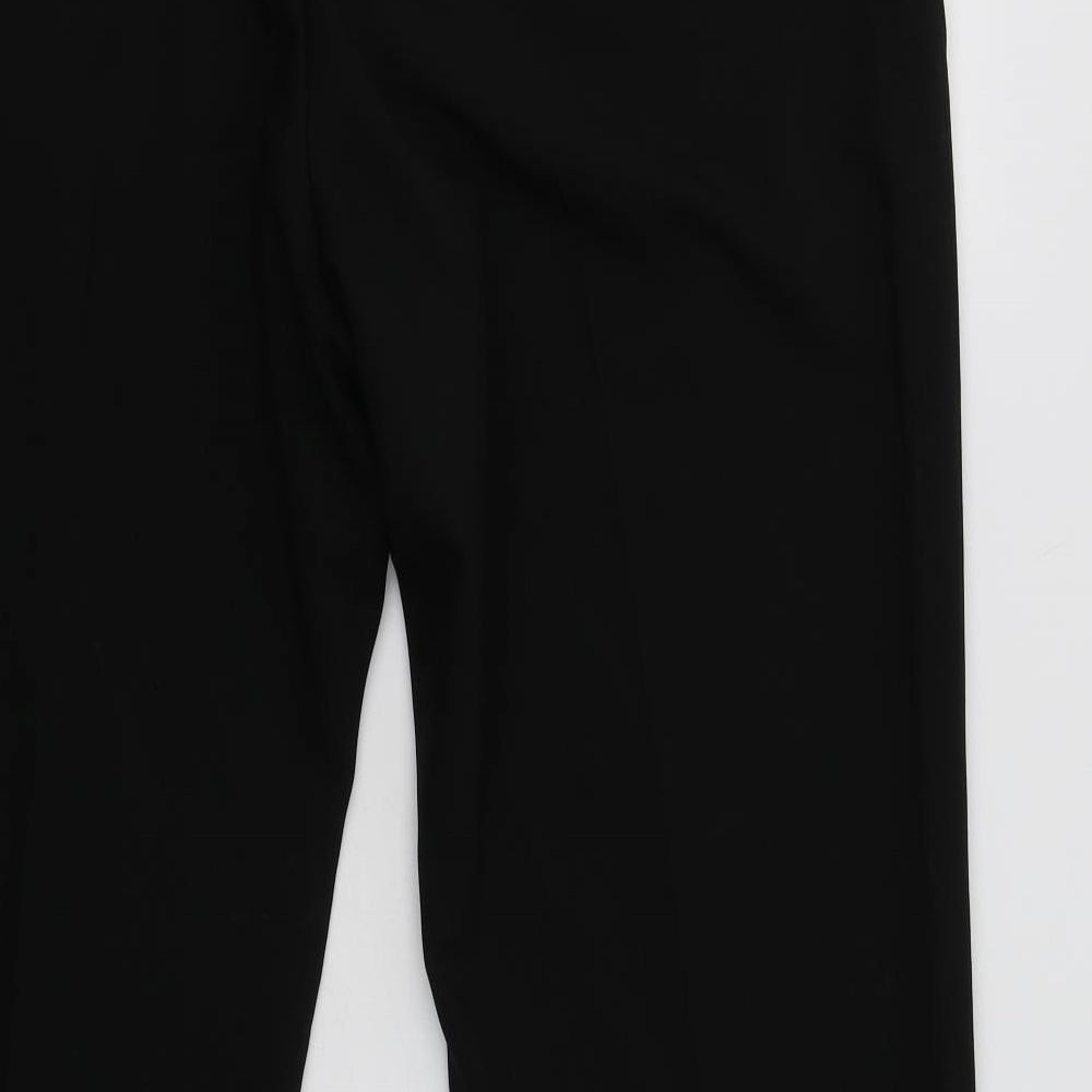 M&S Mens Black   Dress Pants Trousers Size 42 L29 in