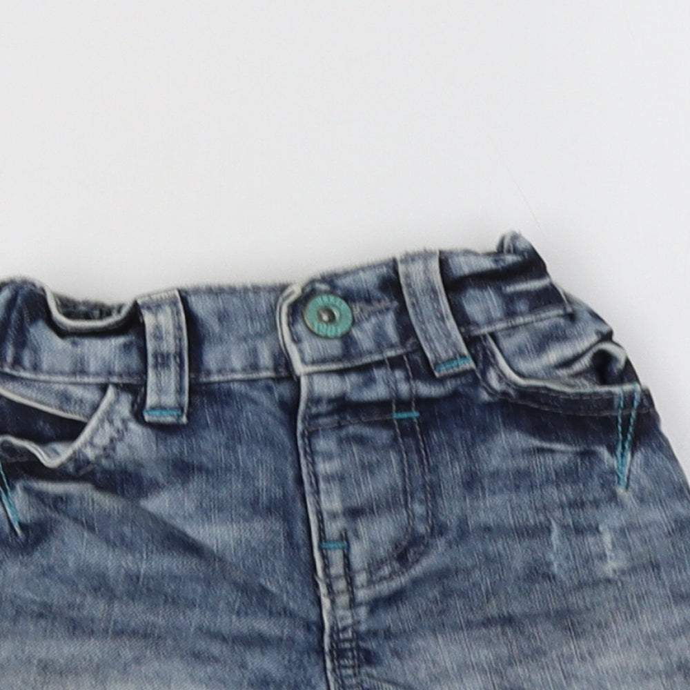 F&F Boys Blue   Utility Shorts Size 2 Years