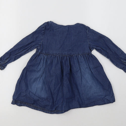 George Baby Blue   Fit & Flare  Size 12-18 Months