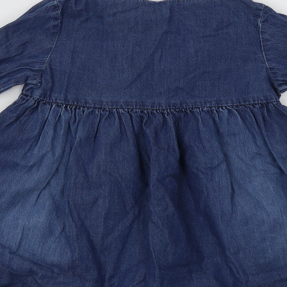 George Baby Blue   Fit & Flare  Size 12-18 Months