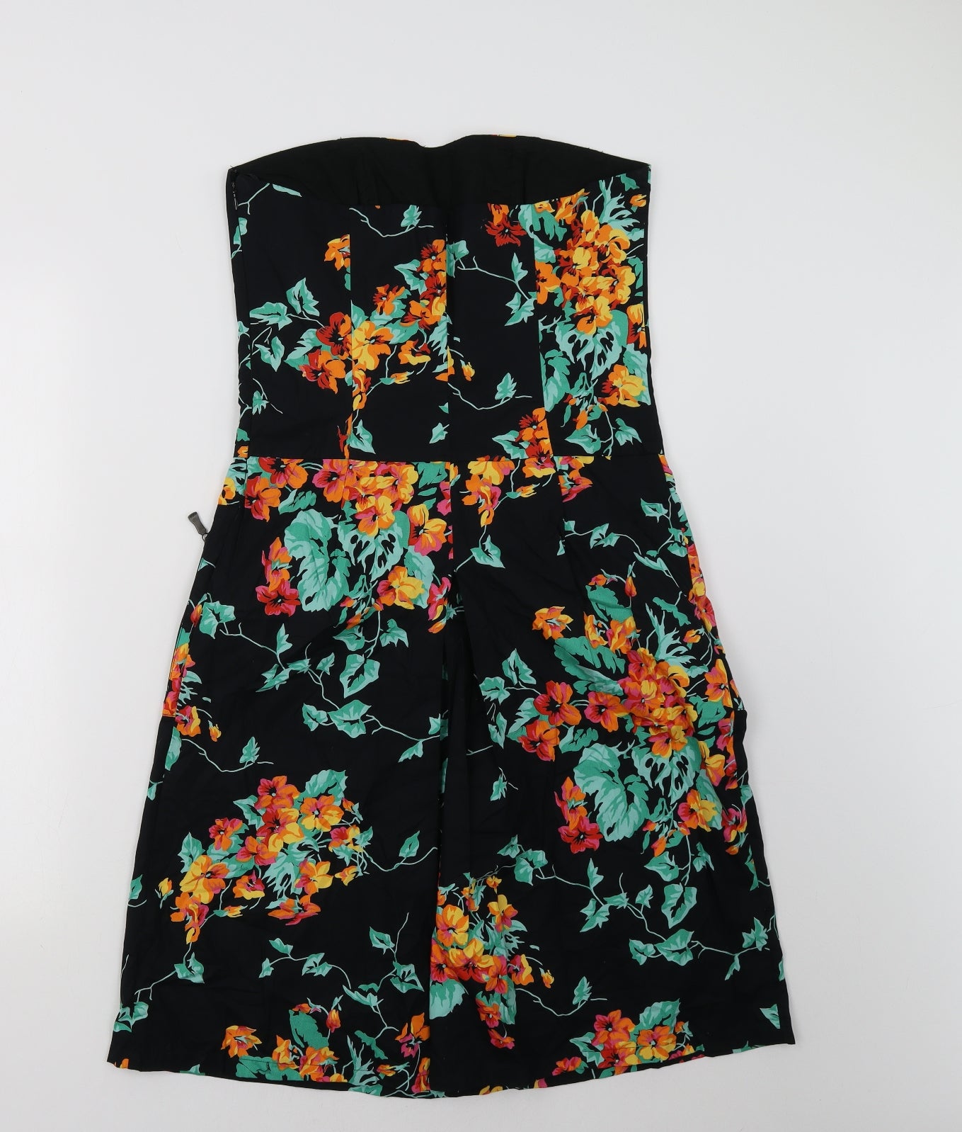 Ted Baker Womens Black Floral  Bodycon  Size 12