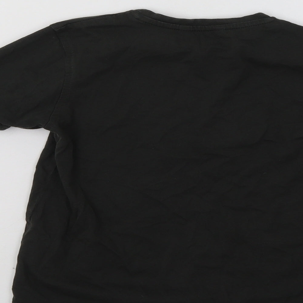 George Boys Green Colourblock  Basic T-Shirt Size 5-6 Years