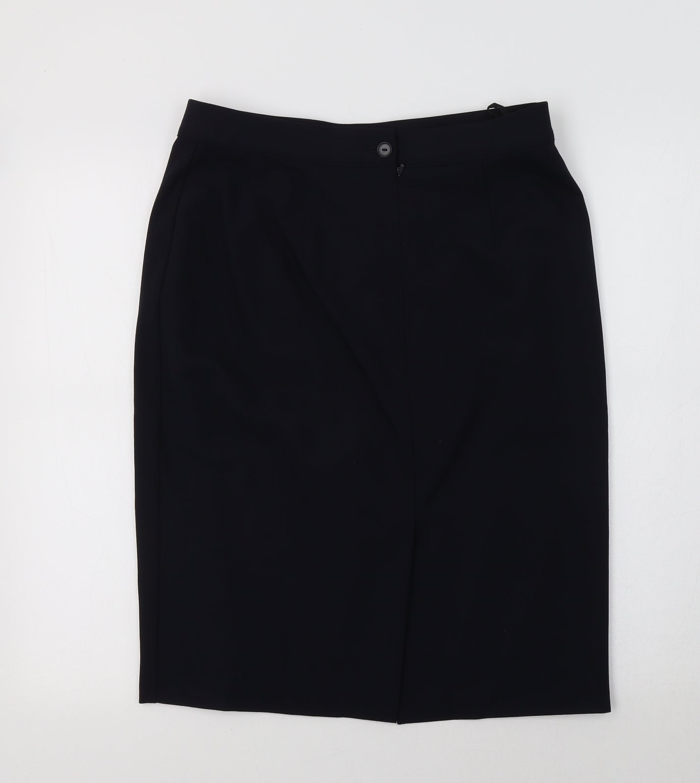 M&S Womens Blue   Straight & Pencil Skirt Size 12