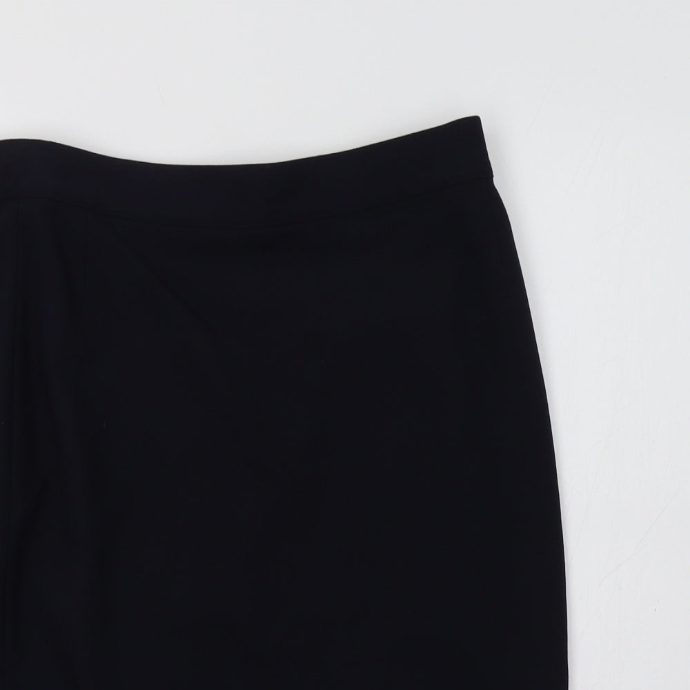 M&S Womens Blue   Straight & Pencil Skirt Size 12
