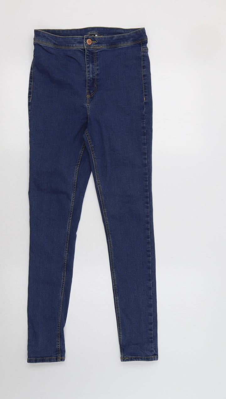H&M Womens Blue   Skinny Jeans Size 10 L27 in