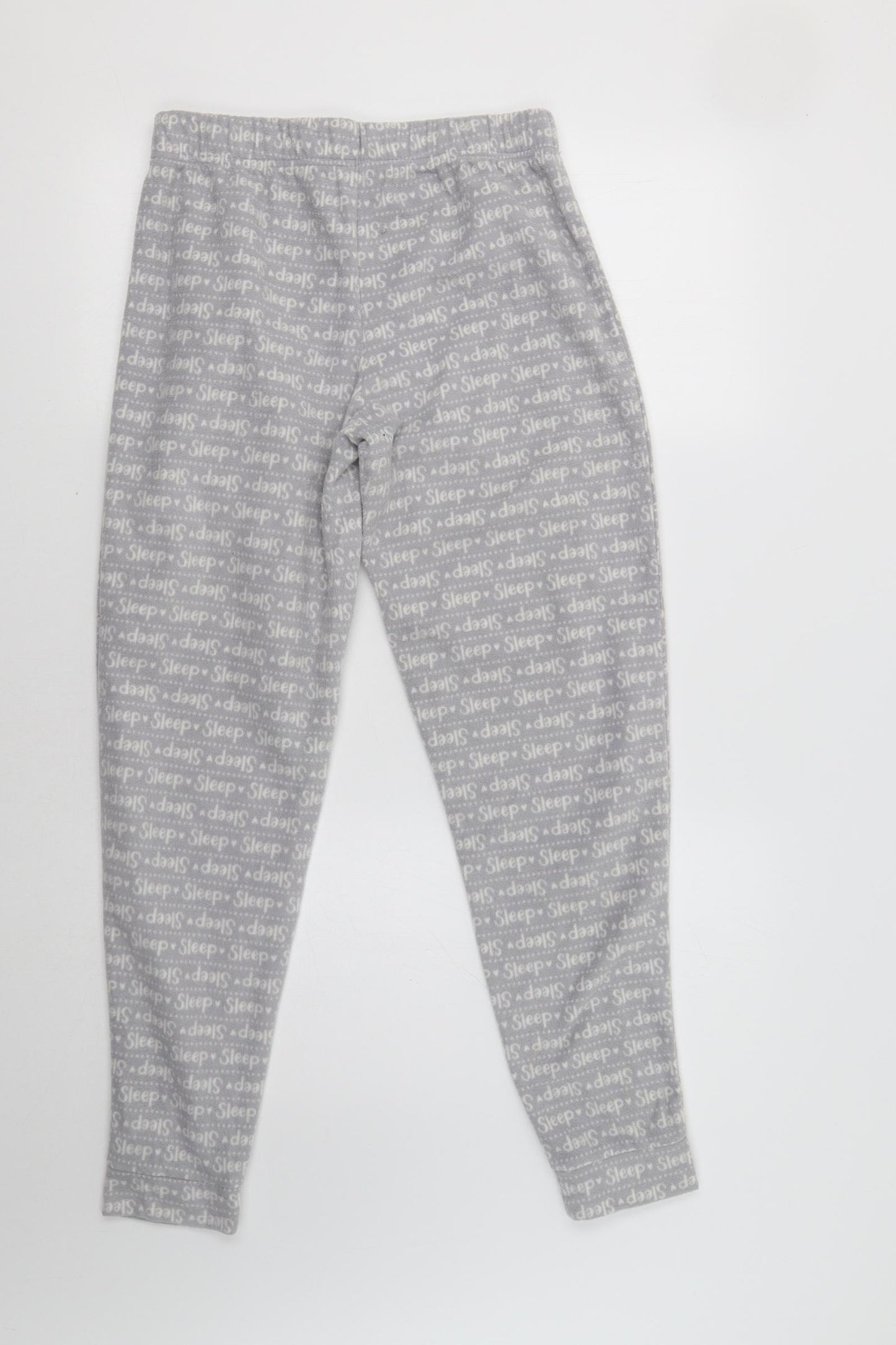 George Womens Grey  Fleece  Pyjama Pants Size 8  - Sleep
