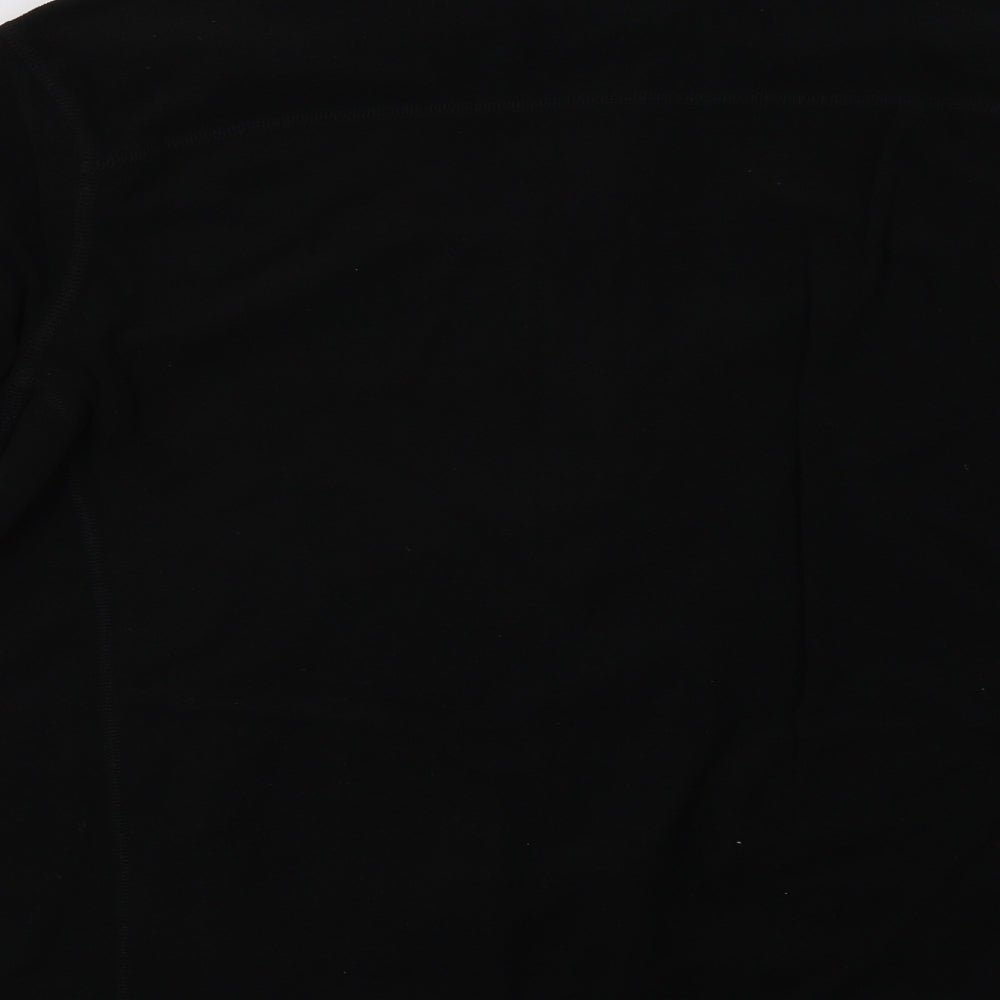 Donnay Womens Black   Full Zip Sweatshirt Size XL