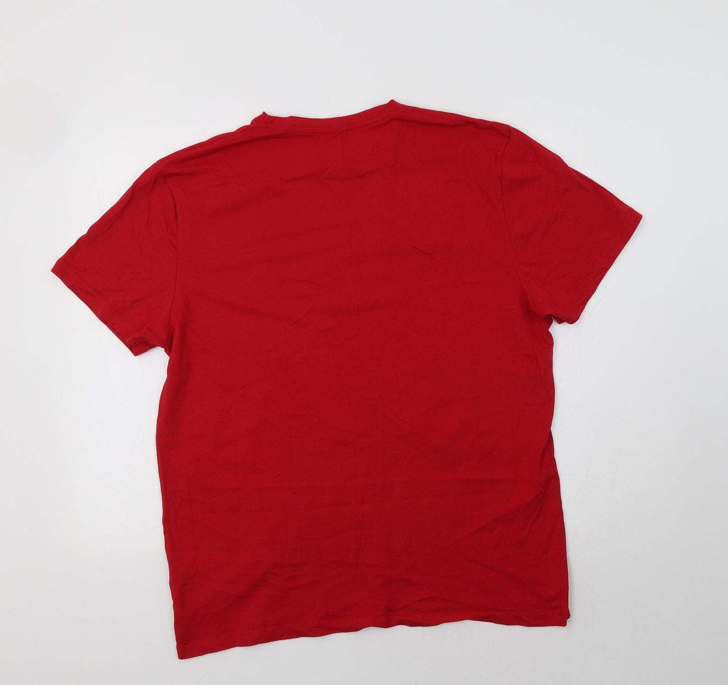 Primark Mens Red    T-Shirt Size XL