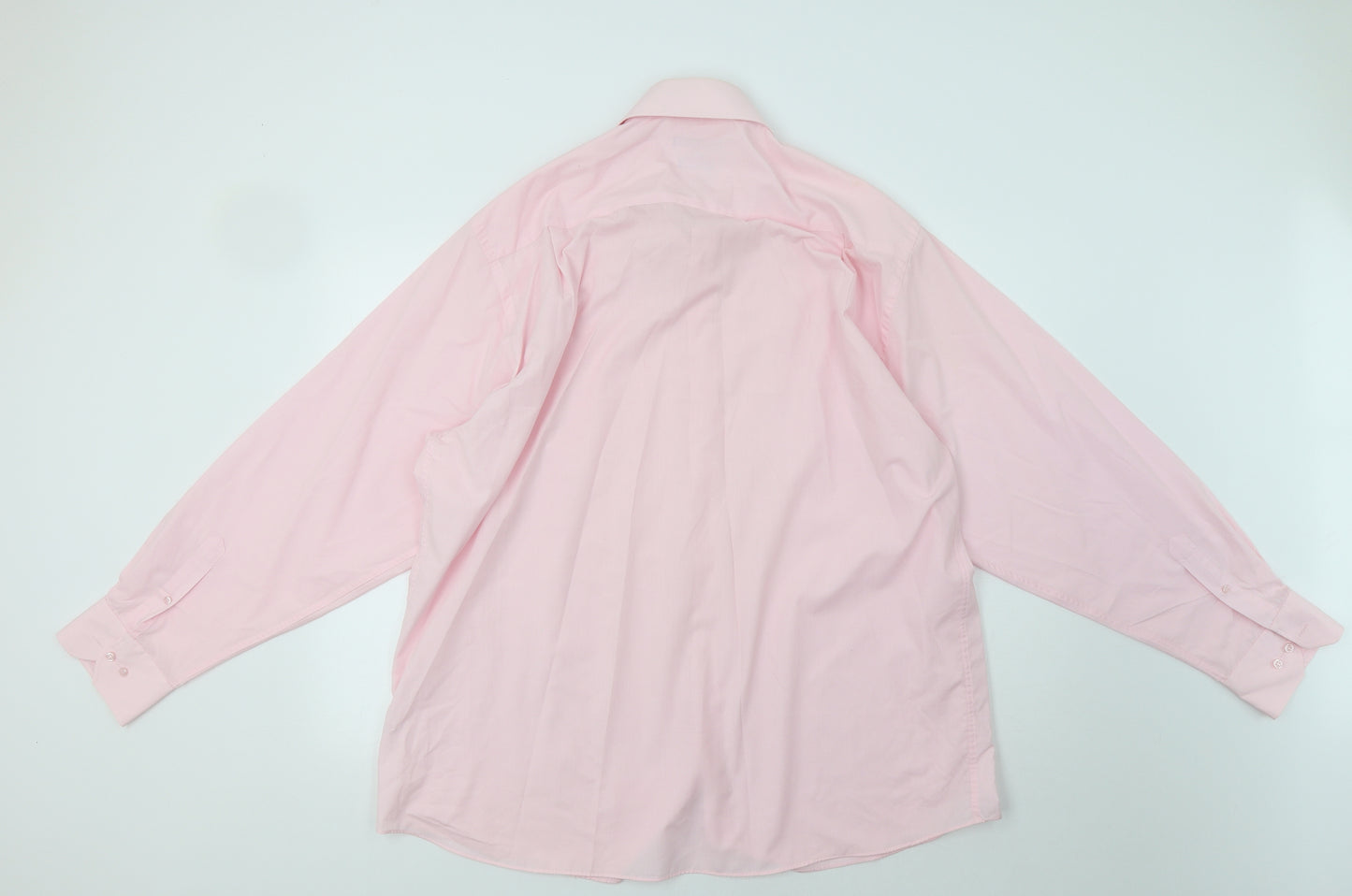 George Mens Pink    Dress Shirt Size 18
