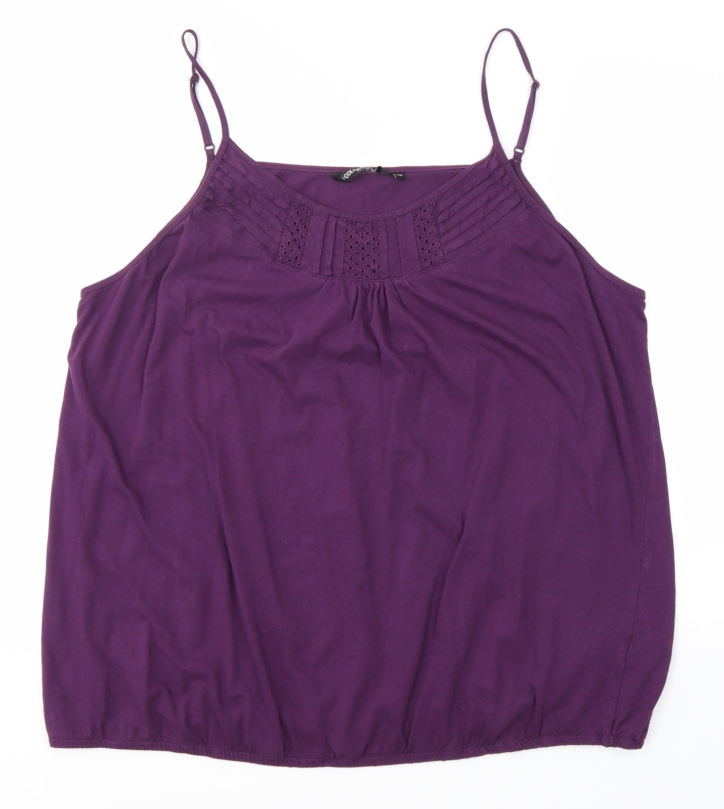 Debenhams Womens Purple   Camisole Blouse Size 24