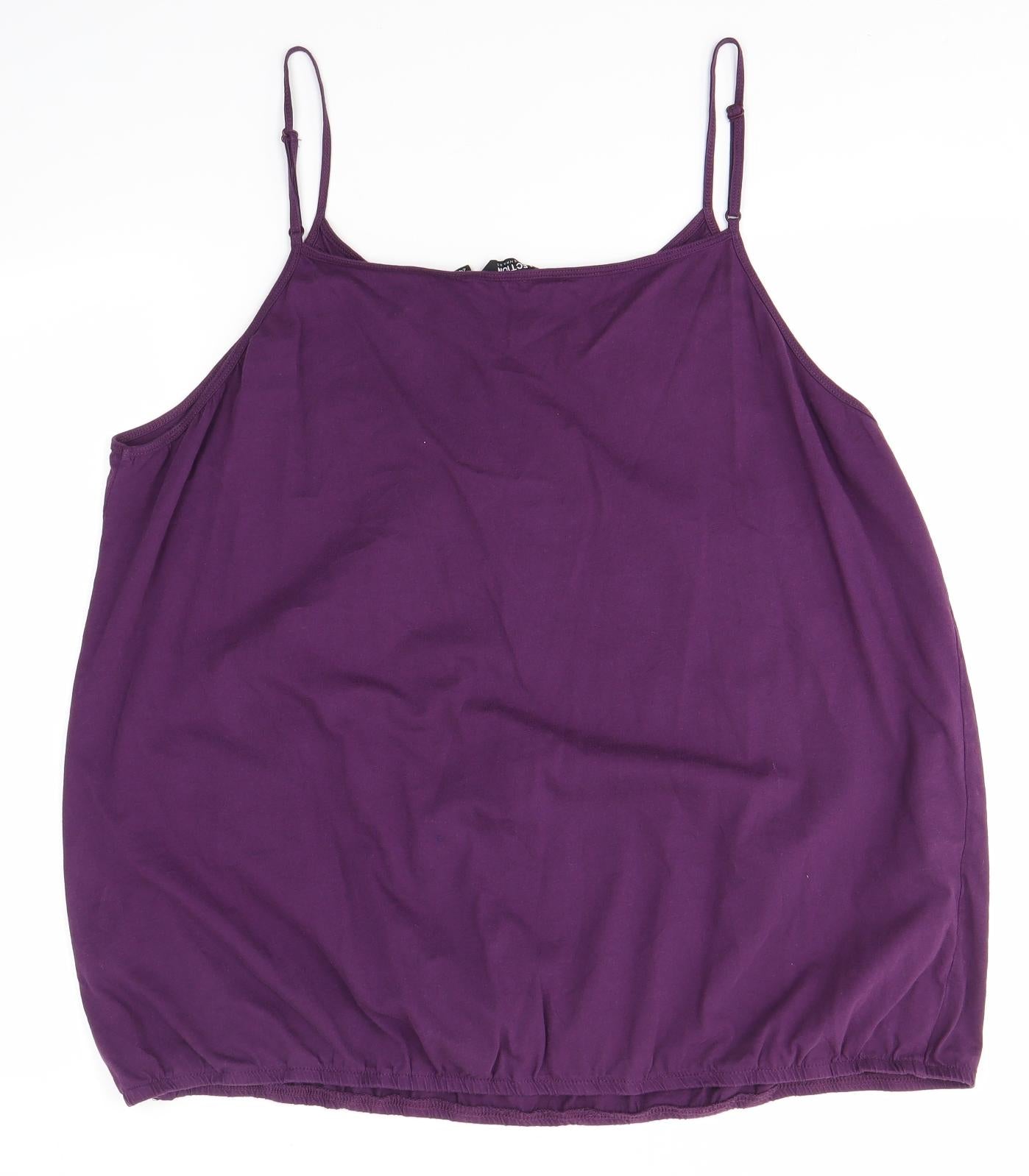 Debenhams Womens Purple   Camisole Blouse Size 24
